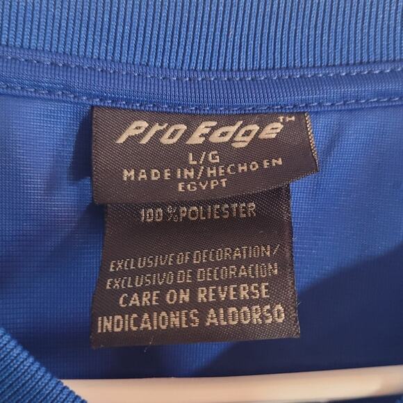 PRO EDGE Kansas Jayhawks V Neck Sleeveless Jersey Mens L NCAA College Fan Gear - Picture 5 of 7